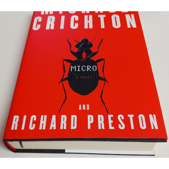 Micro by Michael Crichton & Richard Preston Technology Thriller Suspense Novel - Picture 7 of 7